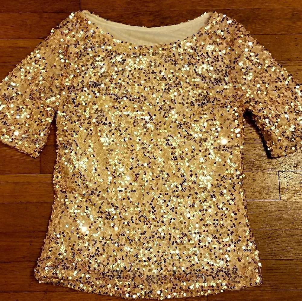 Sequined top